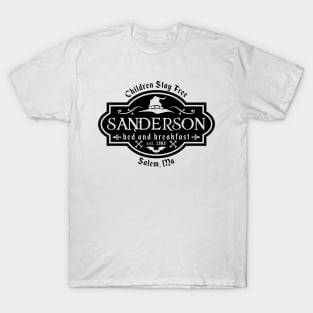 Sanderson bed and breakfast, Hocus Pocus, Winifred Sanderson, Filming Location, Halloween Shirt, Sanderson Sisters, Sanderson B & B T-Shirt